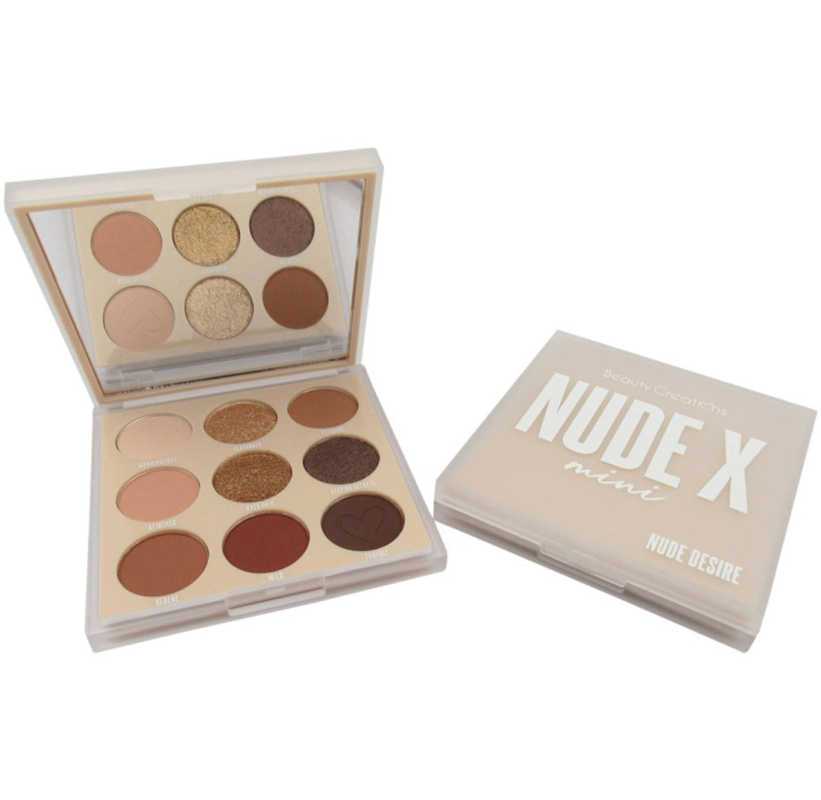 Beauty creation NUDE X mini palette